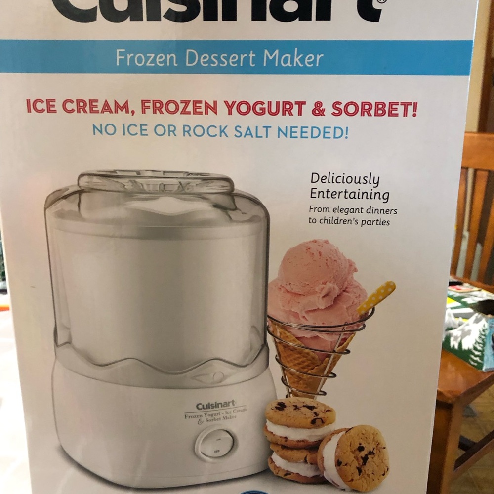 Cuisinart White Kitchen Tool for Frozen Desserts